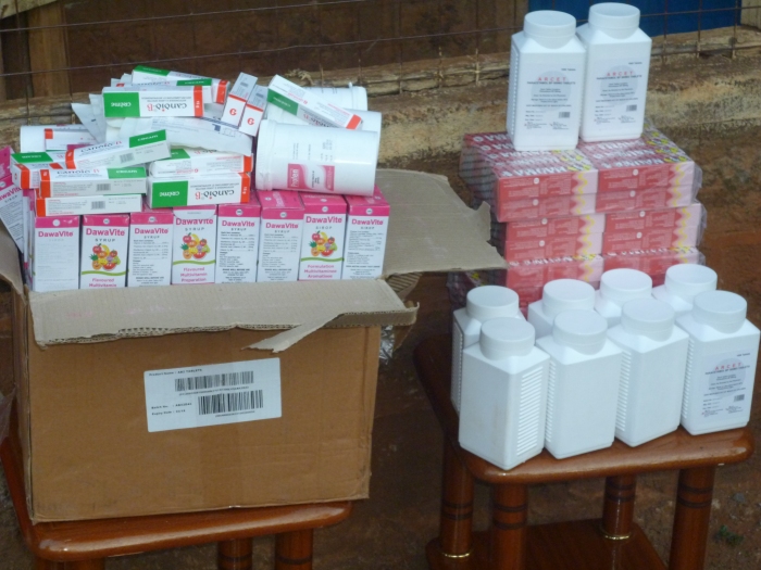 Medical Donation At KIENI HIV GROUP